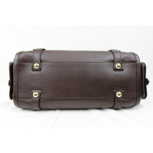 Celine Mini Leather Shoulder Bag Brown - Picture 3 of 8